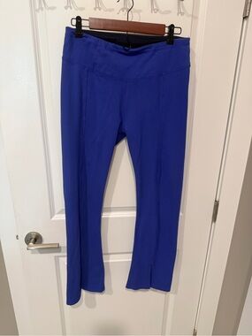 Royal Blue Stretch Yoga Pants